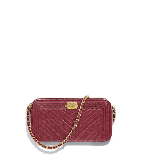 calfskin boy chanel clutch price|Clutch with chain .